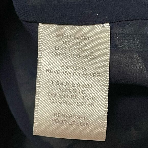 REBECCA TAYLOR Floral Silk Flutter Racerback Top 6 - Picture 5 of 6